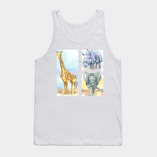 Origami Africa Tank Top